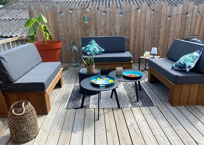 Loft Avec Terrasse Apartmán *